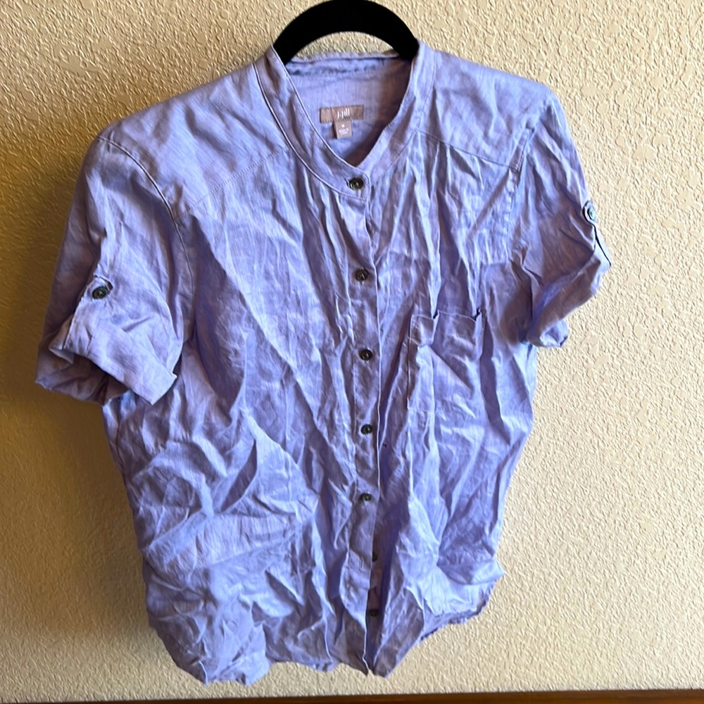 women’s shirt – J.Jill size medium 100% linen